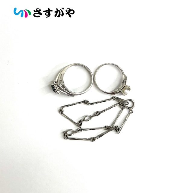 プラチナ Pt900 リング ネックレス 貴金属 アクセサリー