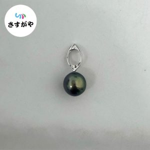 K18WG パール付き トップ