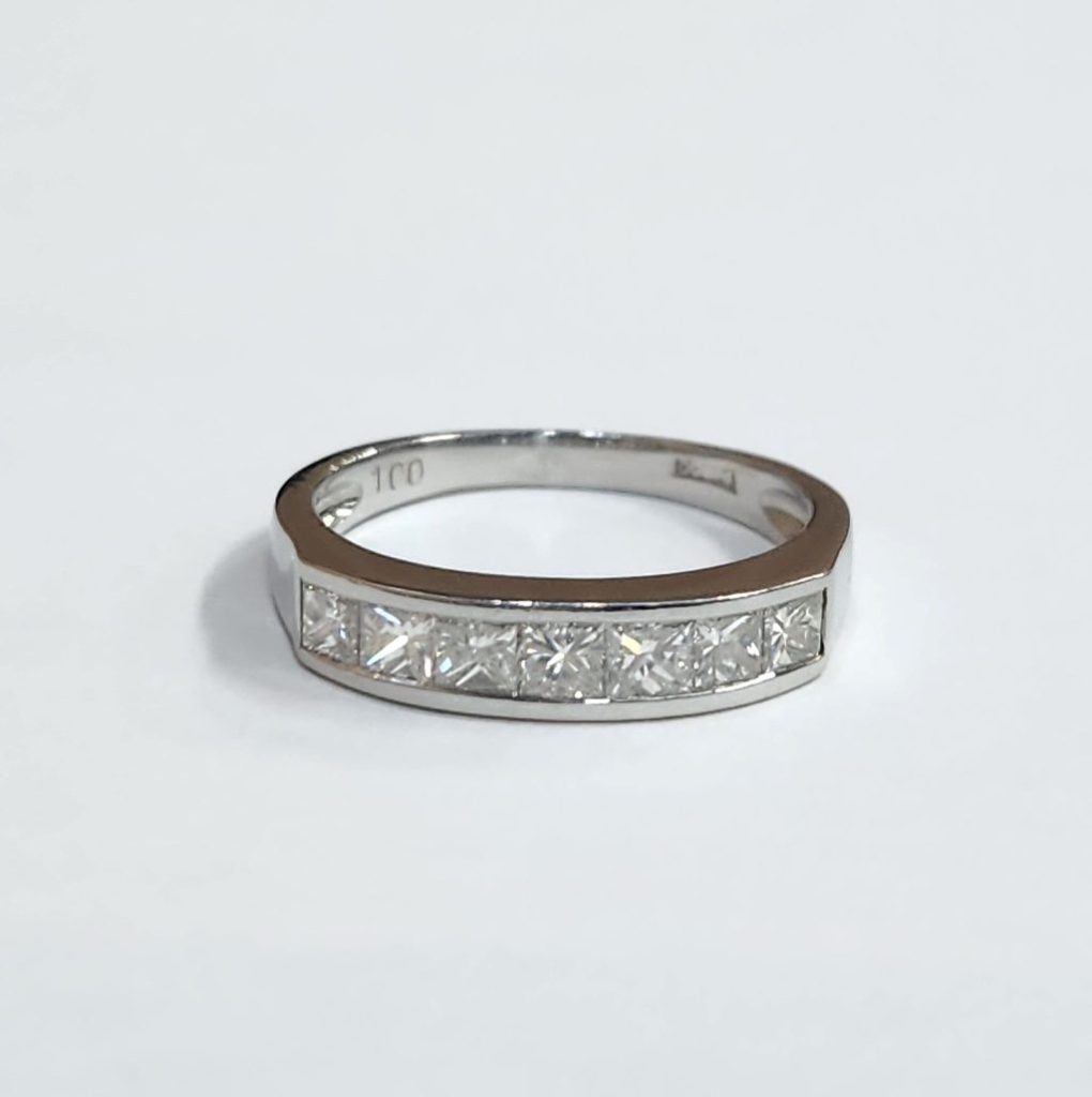 プラチナ900 (Pt900) リング メレダイヤ 1.0Ct ジュエリー 指輪 | 根室市花園町