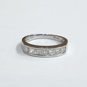 プラチナ900 (Pt900) リング メレダイヤ 1.0Ct ジュエリー 指輪 | 根室市花園町