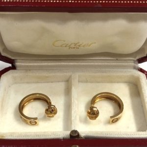 カルティエ(Cartier) ラブピアス K18YG 18金 | 別海町別海川上町