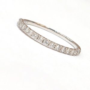 Pt900 メレダイヤ エタニティ リング