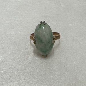 K18 翡翠 リング