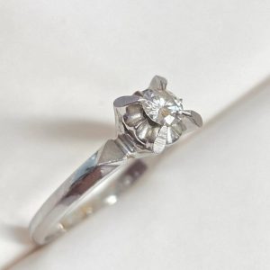 Pt900 ダイヤリング