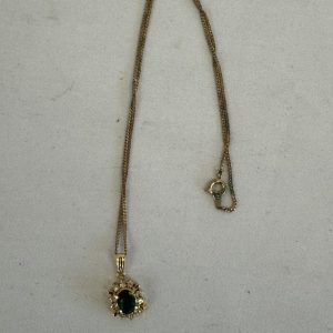 K18 サファイヤ ネックレス