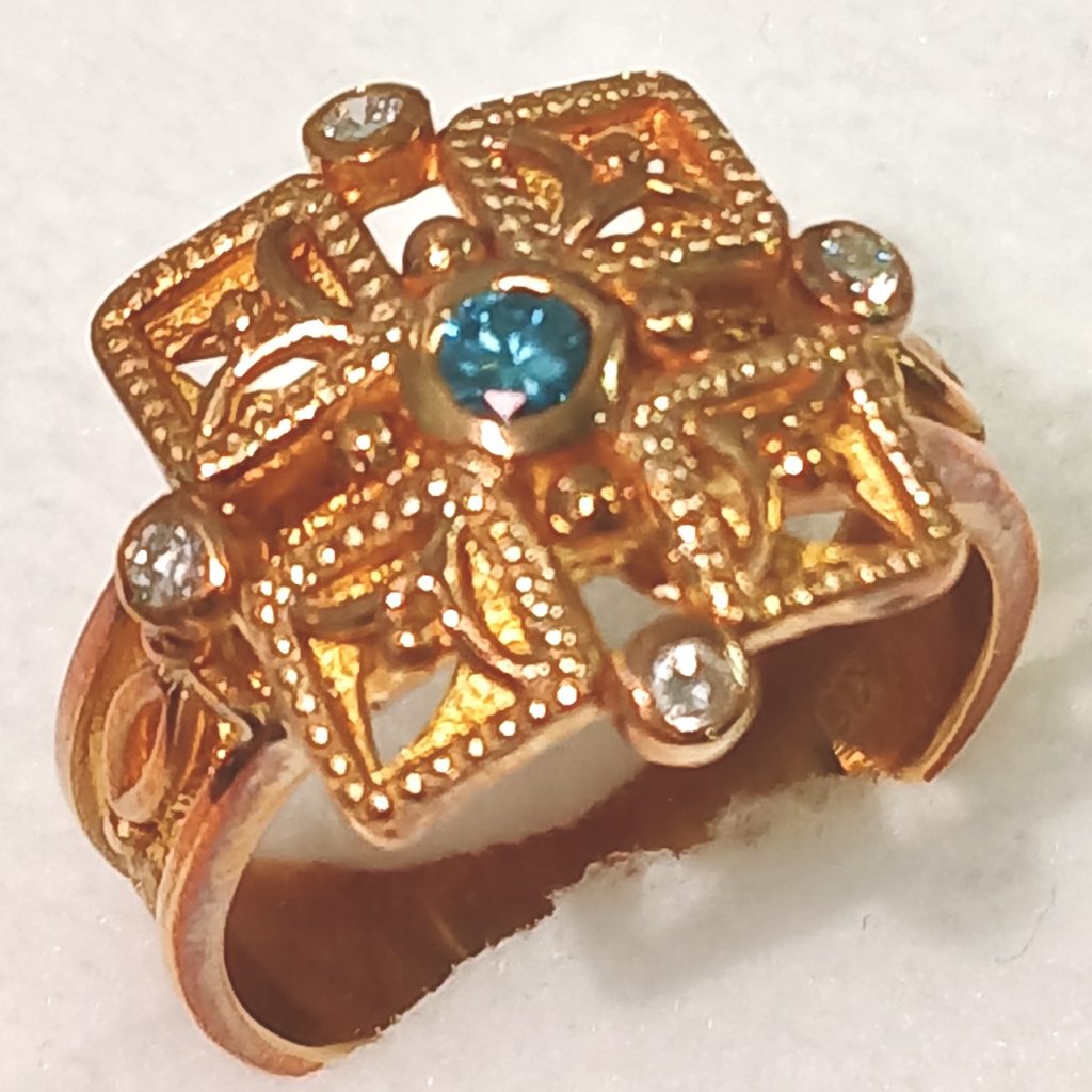 【K18 リング】貴金属・アクセサリー・指輪