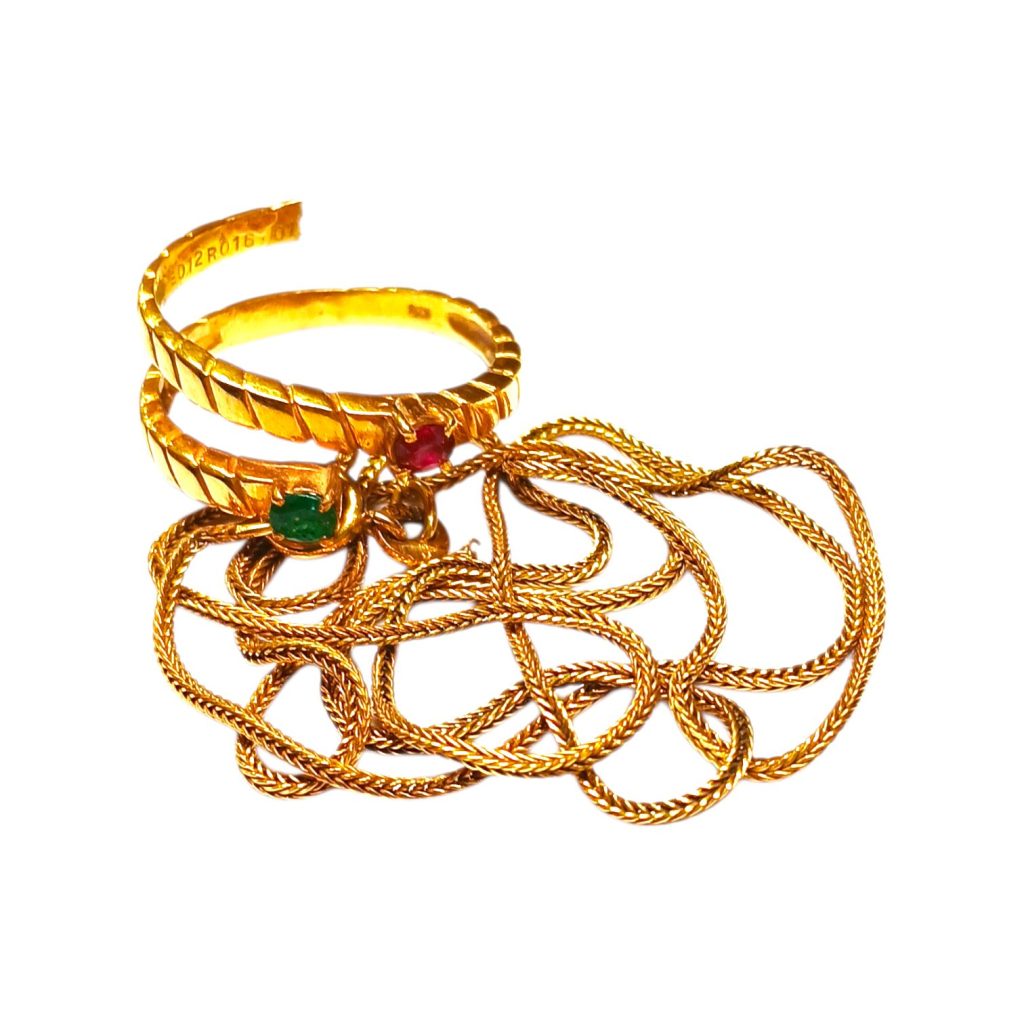 【K18 アクセサリー】ダイヤモンド・エメラルド・ルビー・リング・ネックレス・指輪・貴金属