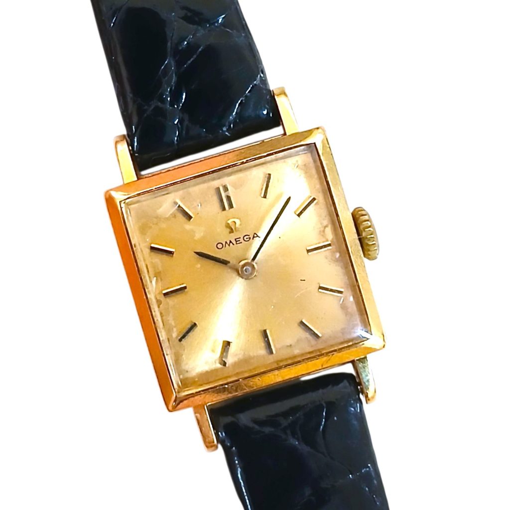 【OMEGA】オメガ・腕時計・ブランド時計・18金無垢・自動巻き・レディース