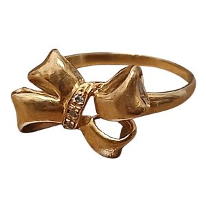 K18（18金・750）メレダイヤモンドリング