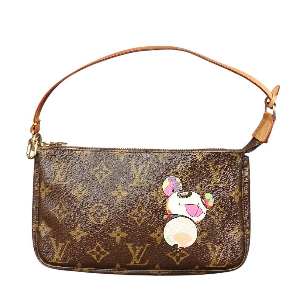 Louis Vuitton モノグラム ポシェット・アクセソワール パンダ