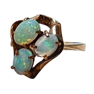 K18（18金・750）オパールリング