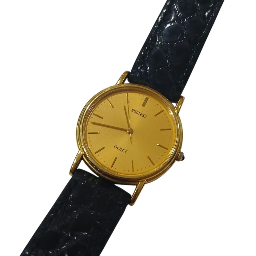 【SEIKO腕時計】セイコー・K18・18金・クォーツ時計