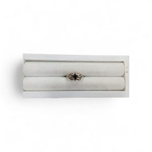 K14WG　14金　リング　サファイア