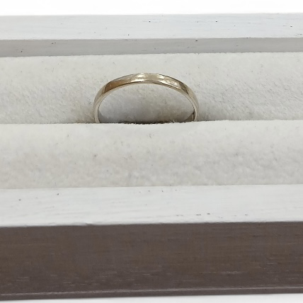 K18WG　18金　リング