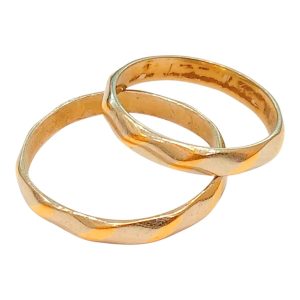 K18(18金)＆Pt900(プラチナ)ペアリング