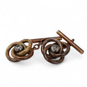 K18 カフスボタン 貴金属 18金