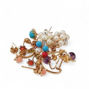 【K18 ピアス おまとめ】貴金属・アクセサリー・イヤリング