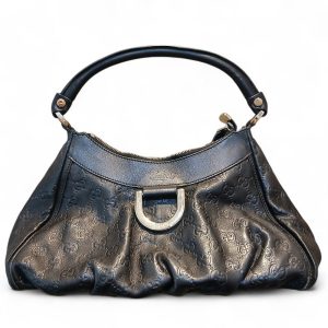 【GUCCI（グッチ）レザー ハンドバッグ】