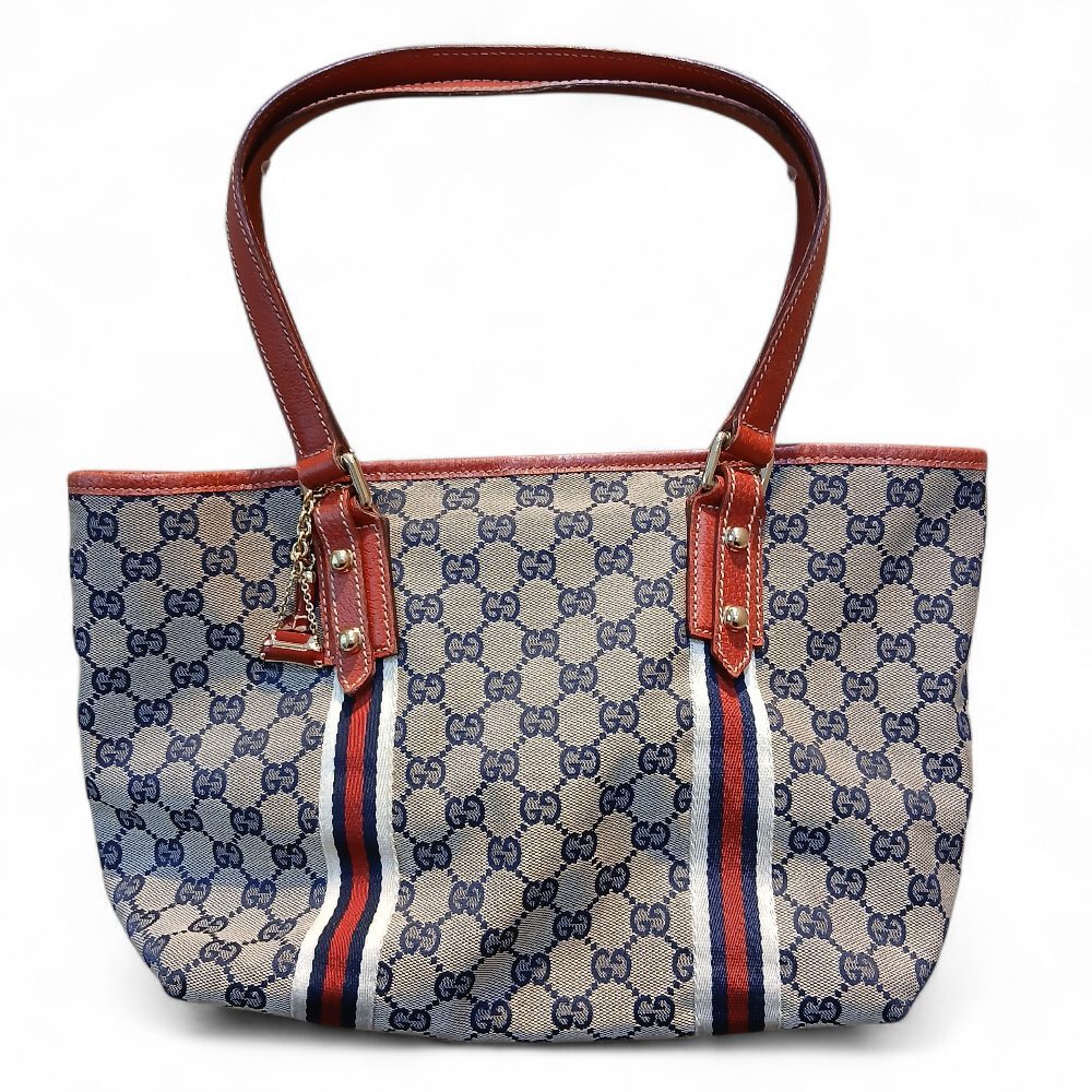 GUCCI (グッチ) GGキャンバス トートバッグ