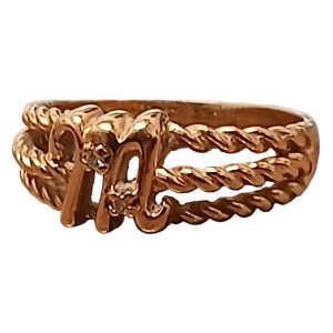 K14（14金・585）メレダイヤモンドリング