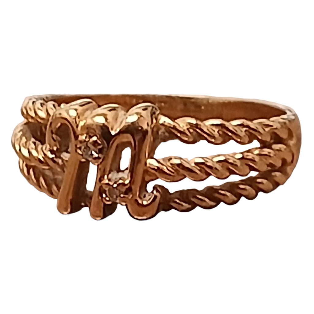 K14（14金・585）メレダイヤモンドリング