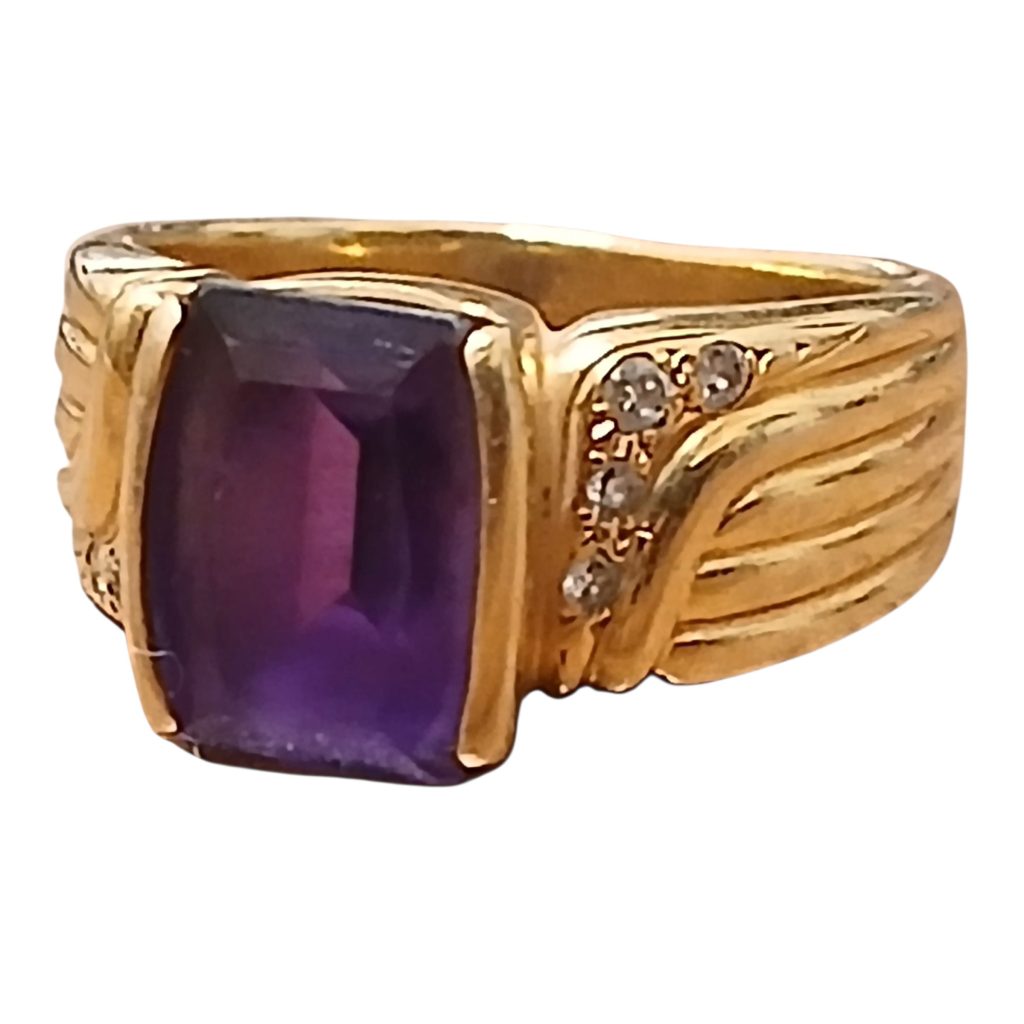 K10（10金・416）アメジストリング