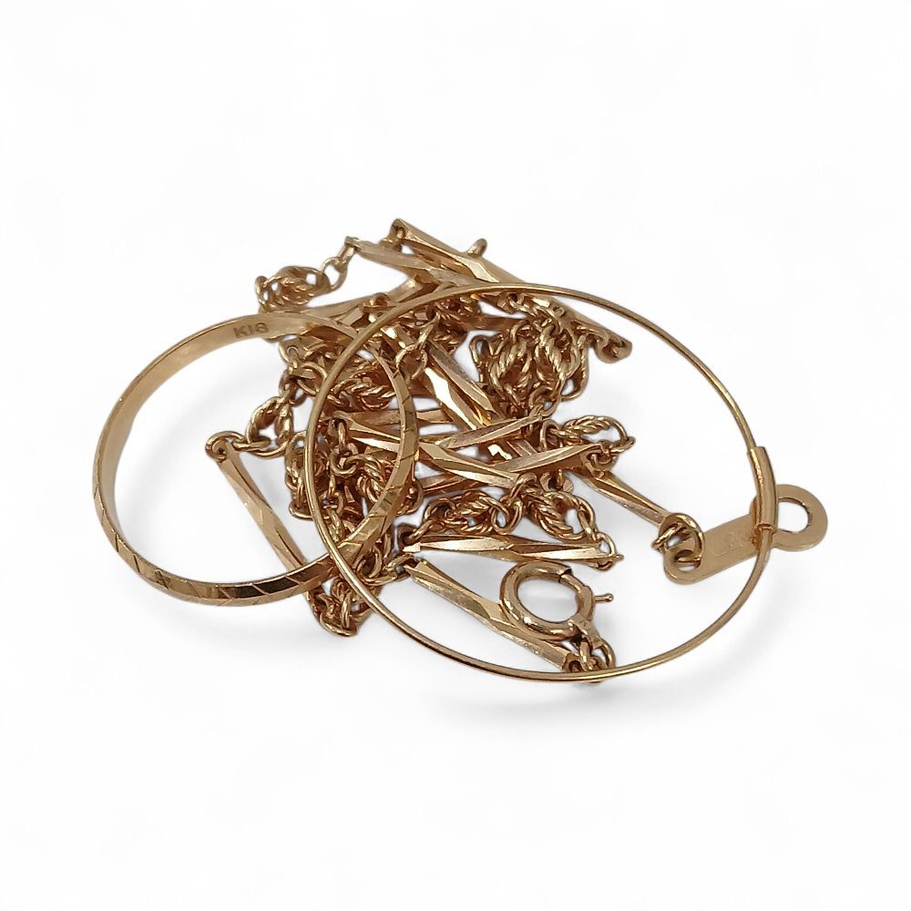 【K18 おまとめ】貴金属・アクセサリー