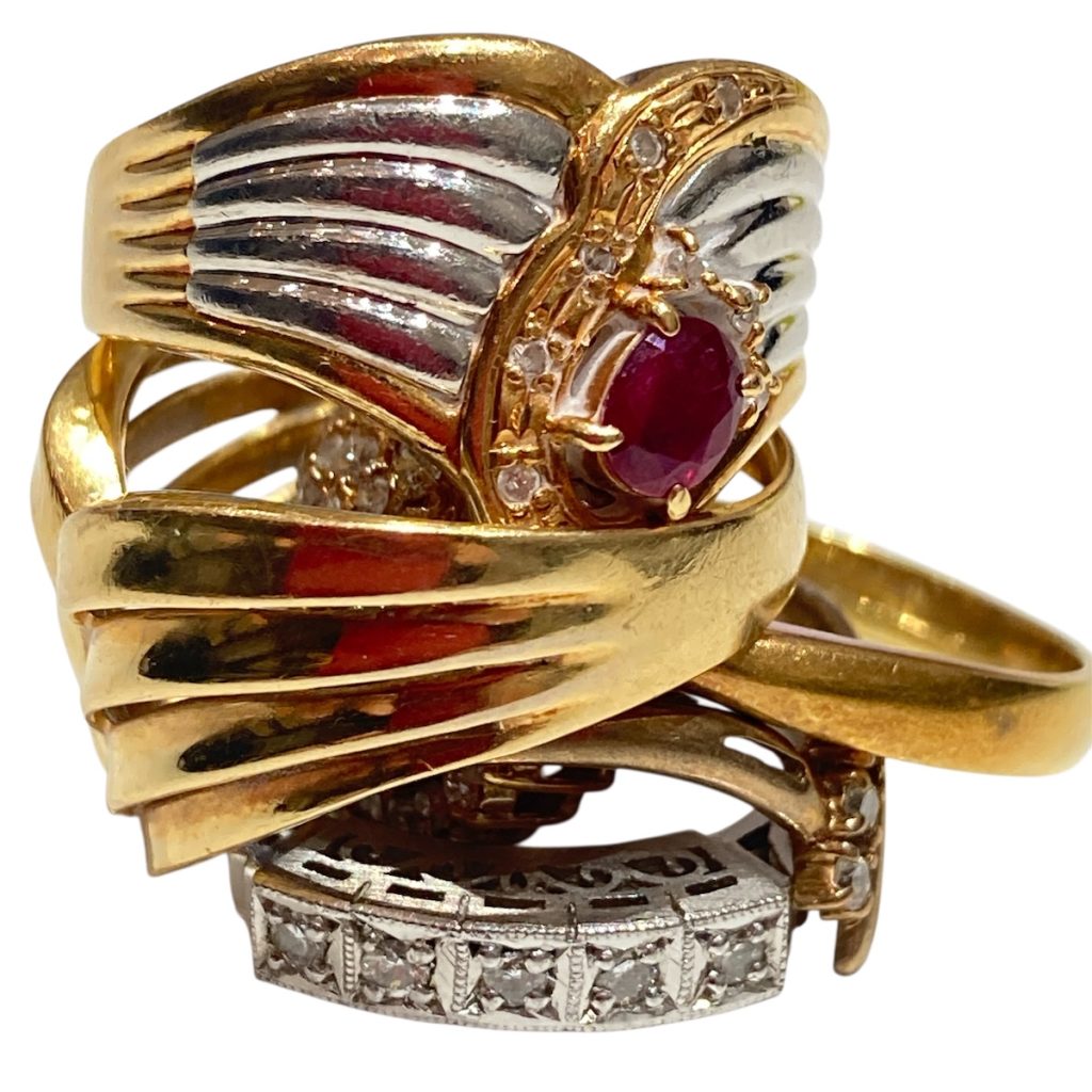 K18 / K9 / Pt900 / リング