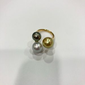 パール付きリング