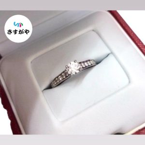 Pt900 ダイヤリング