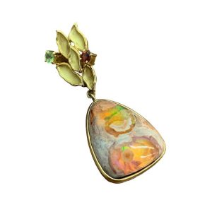 K18トップ オパール