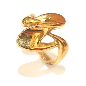 18金 デザインリング