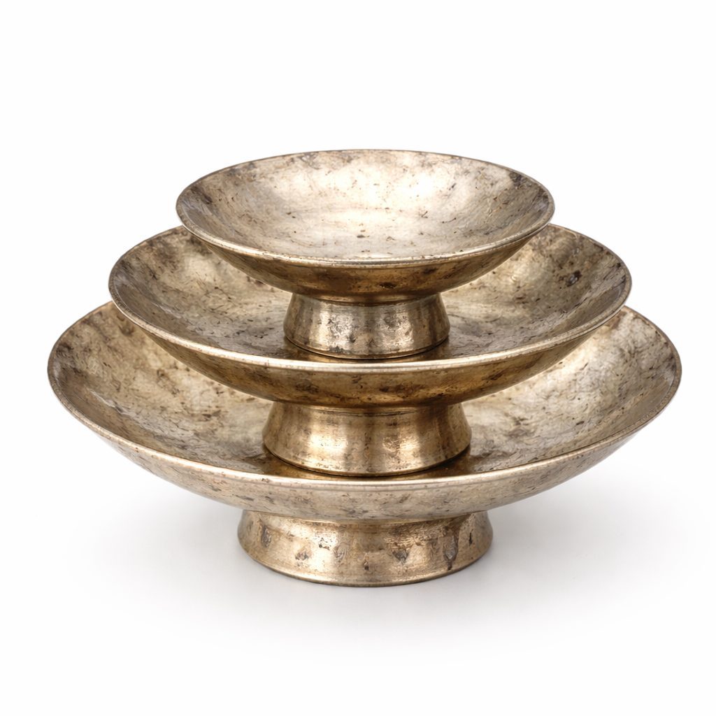 純銀（SV1000） 銀杯 3点セット