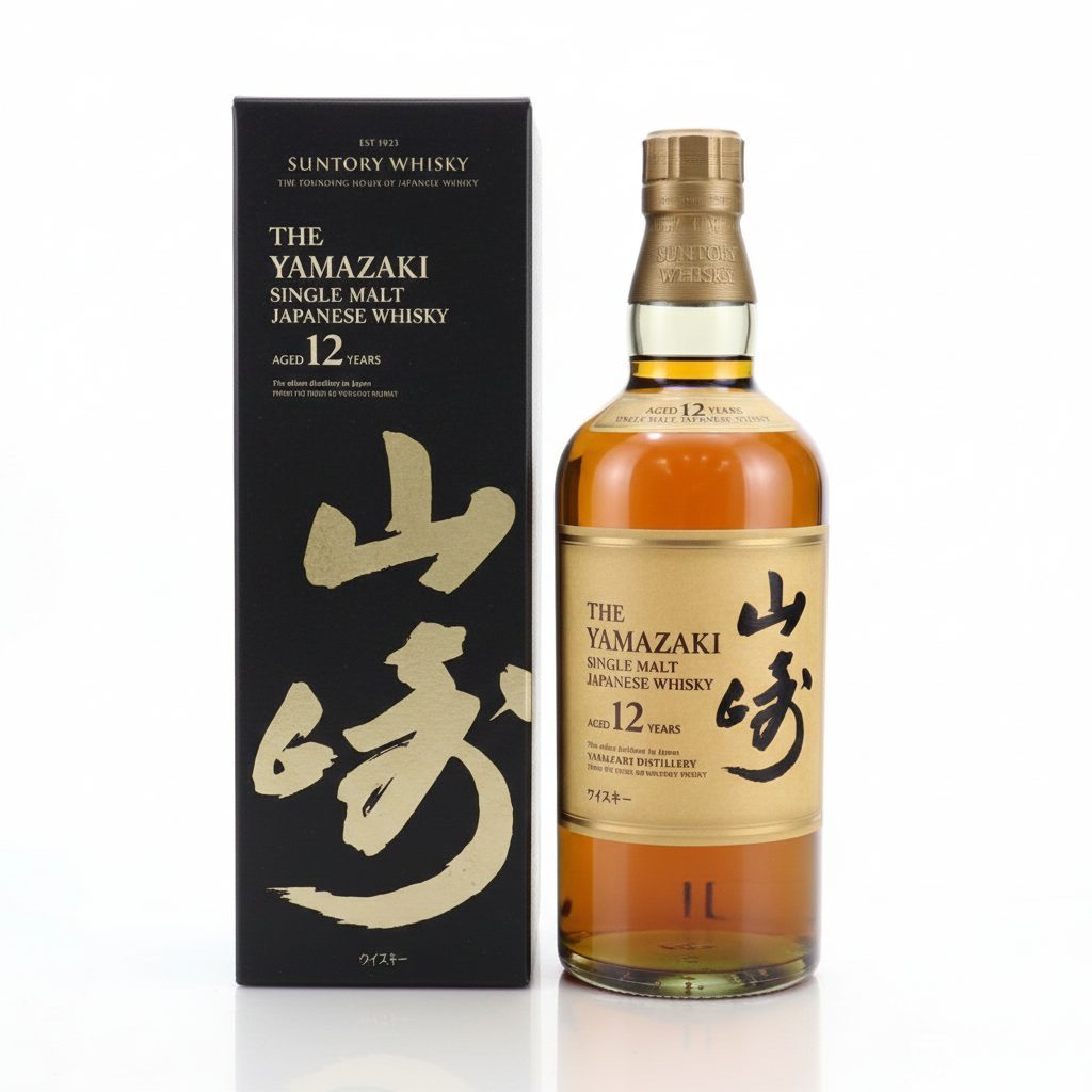 山崎12年　箱あり　サントリー　ウイスキー