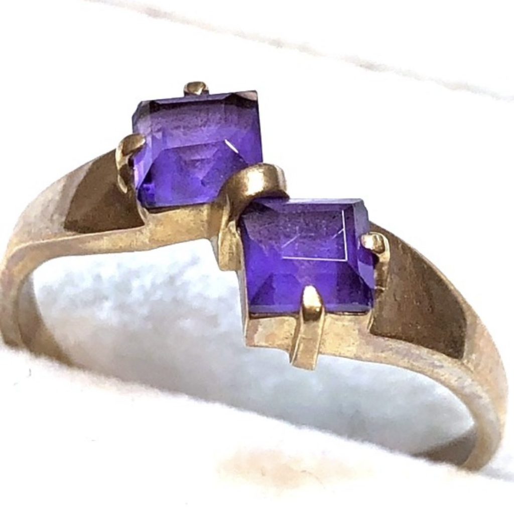 K18 アメジスト リング