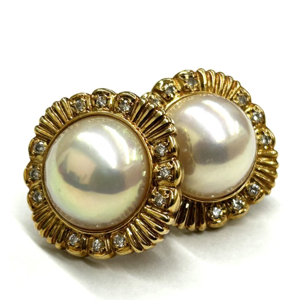 【貴金属】K18 18金 750 イヤリング アクセサリー