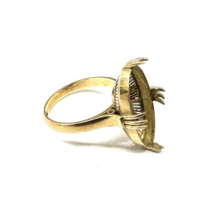 【貴金属】K18 18金 750 石取れ リング アクセサリー