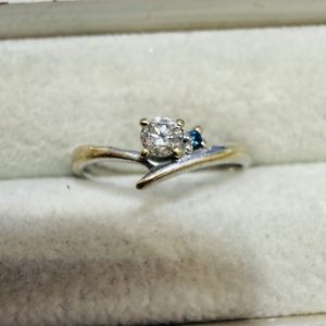 K18WG 18金 ホワイトゴールド リング