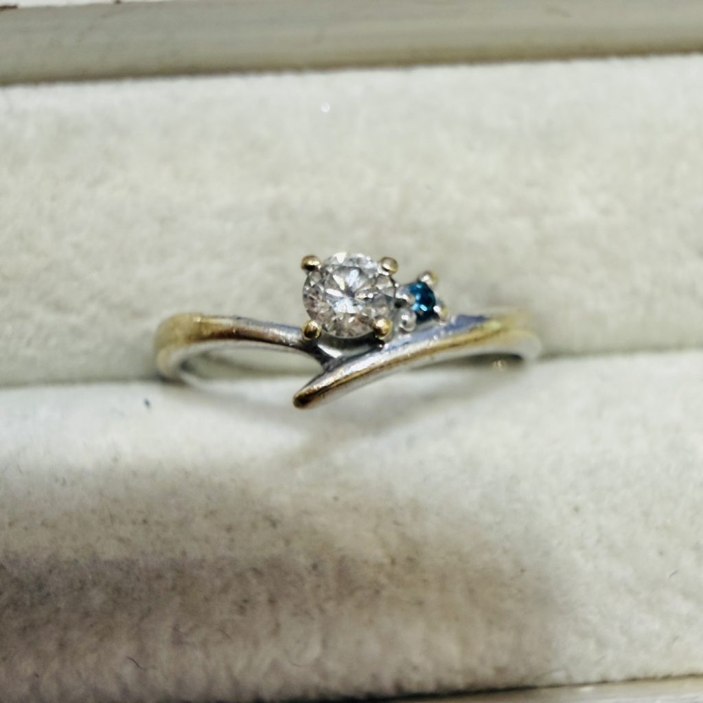 K18WG 18金 ホワイトゴールド リング