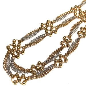 K18 Pt850 18金・プラチナコンビ ネックレス アクセサリー