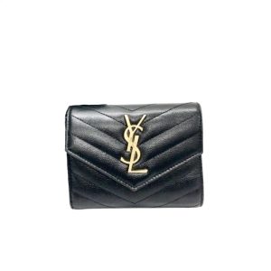 サンローラン モノグラム マルチフォールドウォレット 三つ折り財布