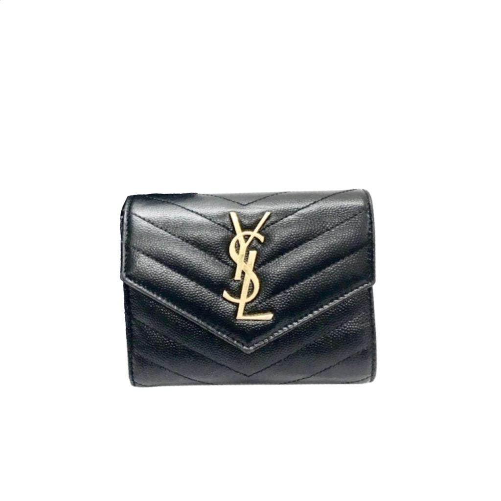 サンローラン モノグラム マルチフォールドウォレット 三つ折り財布