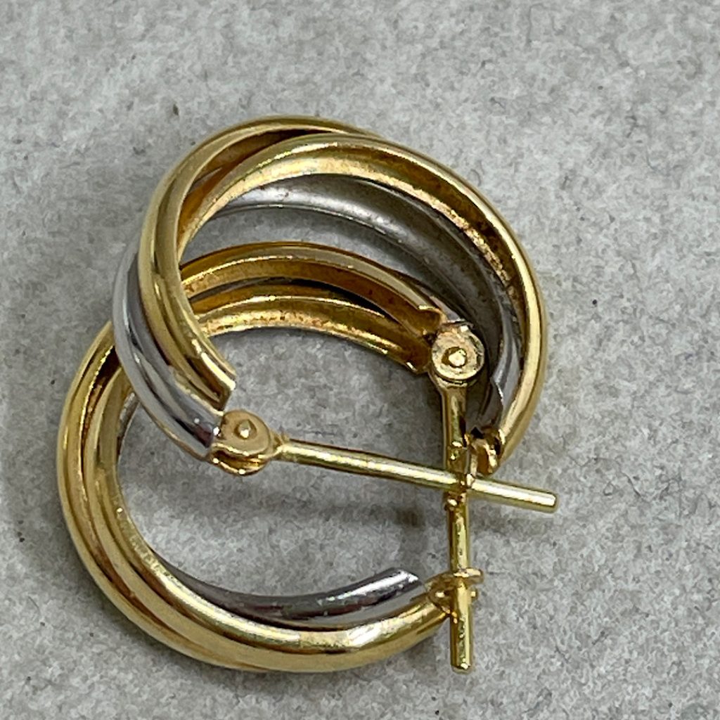 K18k18WGコンビピアスの買取| 我孫子市柴崎台