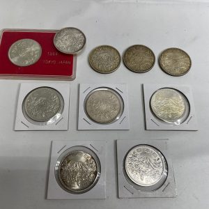 古銭の買取店| 東京オリンピック記念コインおまとめでお買い取り| 龍ケ崎市佐貫町