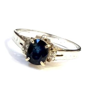 K14WG サファイア リング