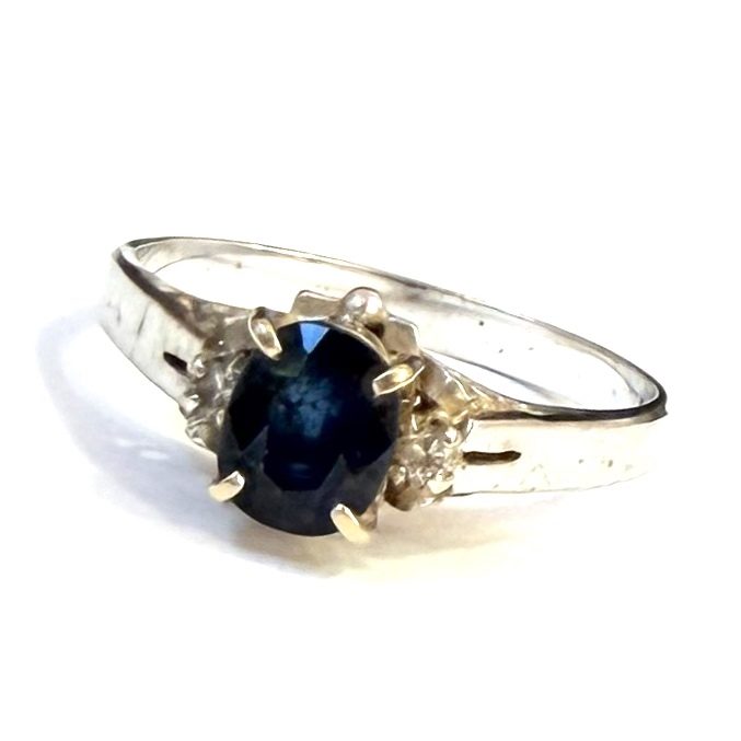 K14WG サファイア リング