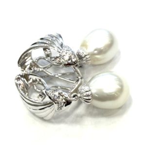 PT900 パール イヤリング