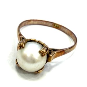 K18 18金 750 パール リング