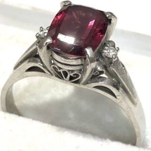 Pt900 ルビーリング