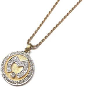 K18 メレダイヤネックレス